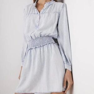 Rails Shawna Drop Waist Denim Mini Dress